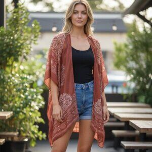 Brand New Without Tags, Never Worn Viscose Cover Up